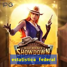 estatistica federal jogo do bicho